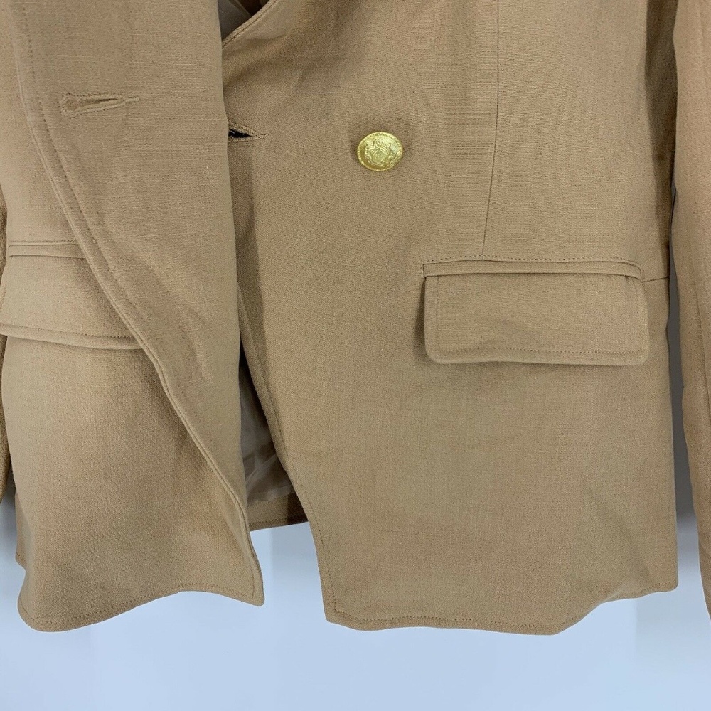 Missguided Double Breasted Military Blazer Jacket - Picture 9 of 12